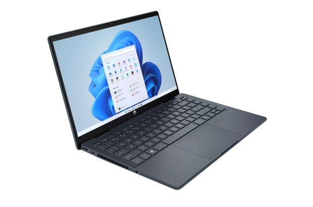 Laptop HP Pavilion x360 14-ek0013dx / 691L0UAR / Intel i3 / 8GB / SSD 512GB / Intel UHD / FullHD / Dotyk / Win 11 / Niebieski