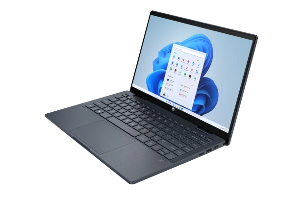 Laptop HP Pavilion x360 14-ek0013dx / 691L0UAR / Intel i3 / 8GB / SSD 512GB / Intel UHD / FullHD / Dotyk / Win 11 / Niebieski