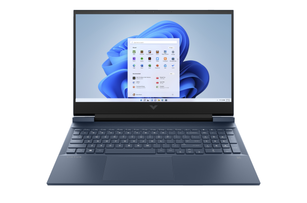 Laptop dla gracza HP Victus 16-e0026ua / 4R8D8EA / AMD Ryzen 5 / 8GB / SSD 512GB / Nvidia GTX1650 / FullHD / FreeDos / Niebieski