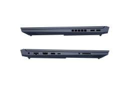 Laptop dla gracza HP Victus 16-e0026ua / 4R8D8EA / AMD Ryzen 5 / 8GB / SSD 512GB / Nvidia GTX1650 / FullHD / FreeDos / Niebieski