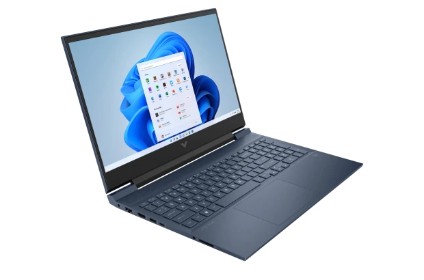 Laptop dla gracza HP Victus 16-e0026ua / 4R8D8EA / AMD Ryzen 5 / 8GB / SSD 512GB / Nvidia GTX1650 / FullHD / FreeDos / Niebieski