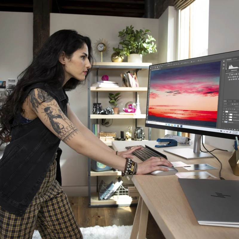 Monitor HP ​​Pavilion 27" Quantum QHD 5DQ99AS