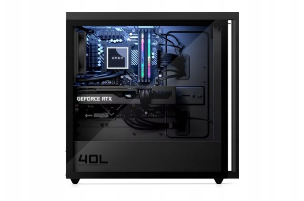 Komputer gamingowy HP 40L / 5D435EA / Intel i7-12 / 16GB / SSD 1TB + SSD 512GB / Nvidia RTX 3070 Ti / Win 11 / Czarny