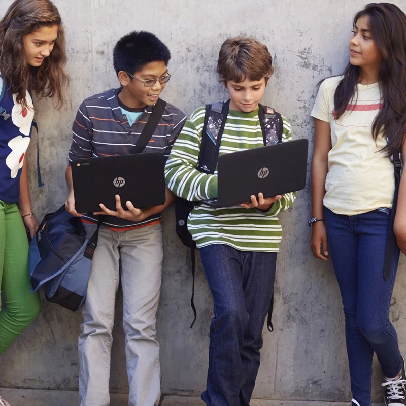 Laptop HP ChromeBook 11A G6 EE / 6HL33EA / AMD A4-9120 / 4GB / eMMC 16GB / AMD Radeon / HD / Chrome OS / Szary