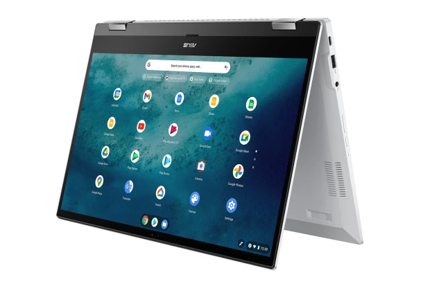 Laptop 2w1 ASUS Chromebook Flip CX5500FEA-YZ568T / Intel i5-11 / 16GB / SSD 128GB / Intel Xe / FullHD / Dotyk / Chrome Os / biał