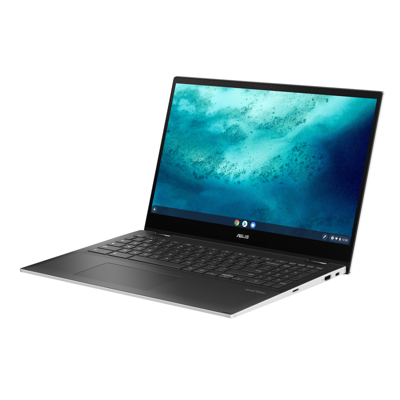 Laptop 2w1 ASUS Chromebook Flip CX5500FEA-YZ568T / Intel i5-11 / 16GB / SSD 128GB / Intel Xe / FullHD / Dotyk / Chrome Os / biał