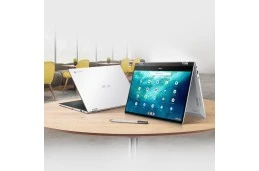 Laptop 2w1 ASUS Chromebook Flip CX5500FEA-YZ568T / Intel i5-11 / 16GB / SSD 128GB / Intel Xe / FullHD / Dotyk / Chrome Os / biał