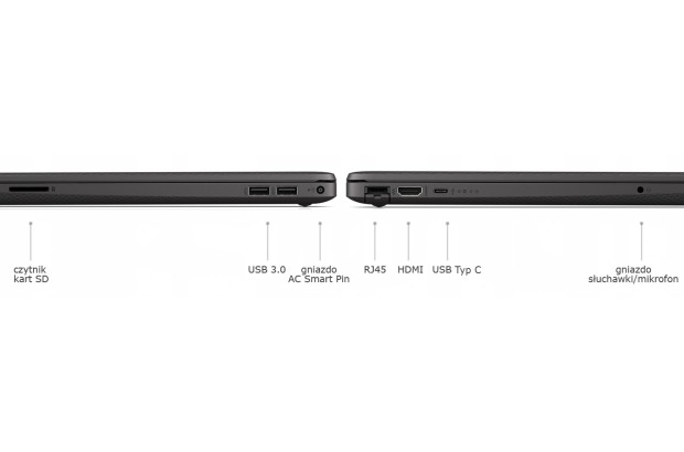 Laptop HP 250 G9 / 6F2C6EA / Intel i3 / 8GB / SSD 512GB / Intel UHD / FullHD / Win 11 Pro / Szary