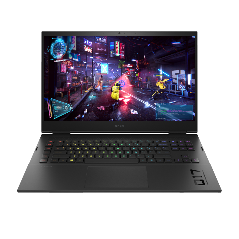 Gamingowy Laptop Omen HP 17-ck2001na / 7K836EA / Intel i7-13 / 32GB / SSD 1TB / RTX 4080 / QHD / 240 Hz / Win 11 / Czarny