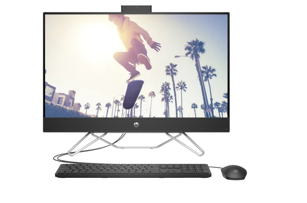 All in One HP 27-cb1011nh / 6M842EA / Intel i7-12 / 16GB / SSD 1TB / Intel Xe / FullHD / FreeDos / Czarny