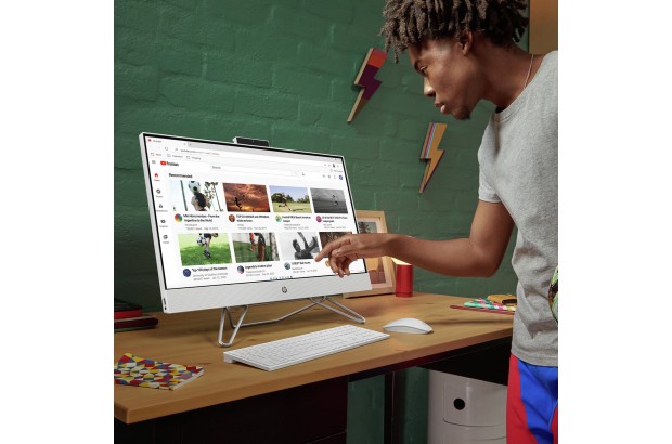 All in One HP 27-cb1046ne / 7Z7G7EA / Intel i7-12 / 8GB / SSD 512GB / Intel Xe / FullHD / FreeDos / Biały