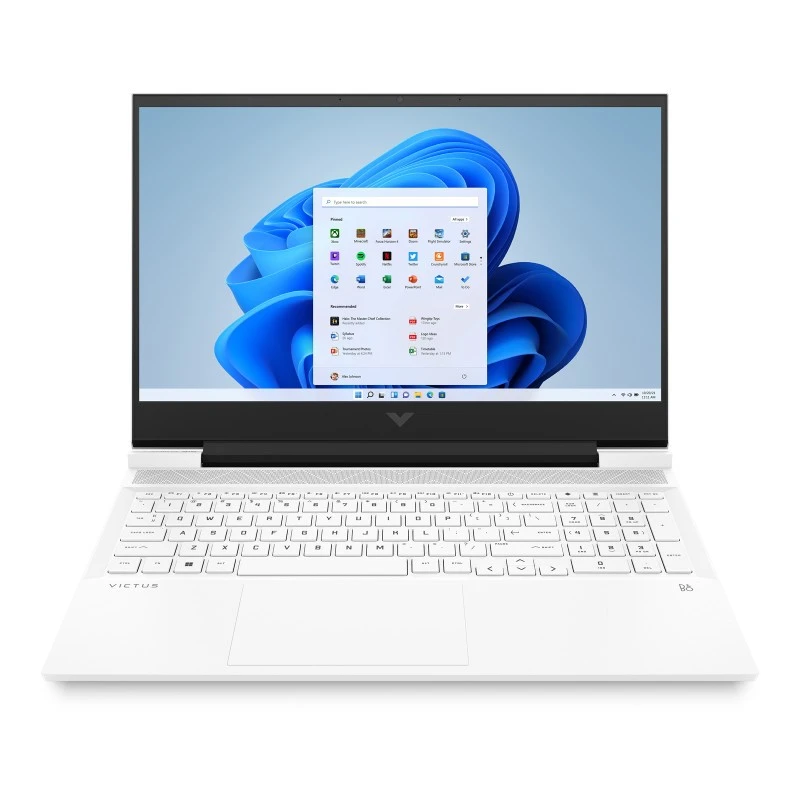 Laptop HP Victus 16-e0174nw / 4H3Z3EA / AMD Ryzen 5 / 16GB / 512GB SSD / GeForce RTX 3050 / FullHD 144Hz / Win 11 / Biały