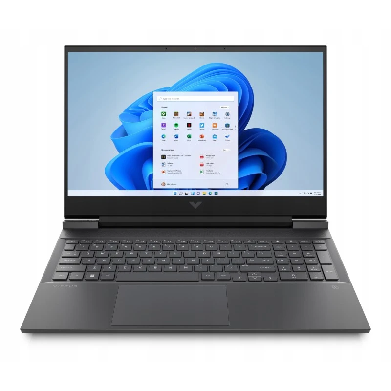 Gamingoowy Laptop Victus HP 16-e0314nf / 6V1F1EA / Ryzen 5 / 16GB / SSD 512GB / RTX 3060 / FullHD / 144 Hz / Win 11 / Czarny