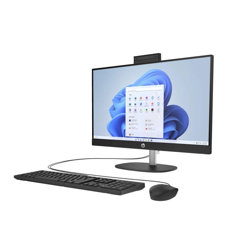 All in One HP 24-cr0002nx / 8F8P9EA / Intel i7-13 / 16GB / SSD 1TB / Intel Xe / FullHD / Win 11 / Czarny