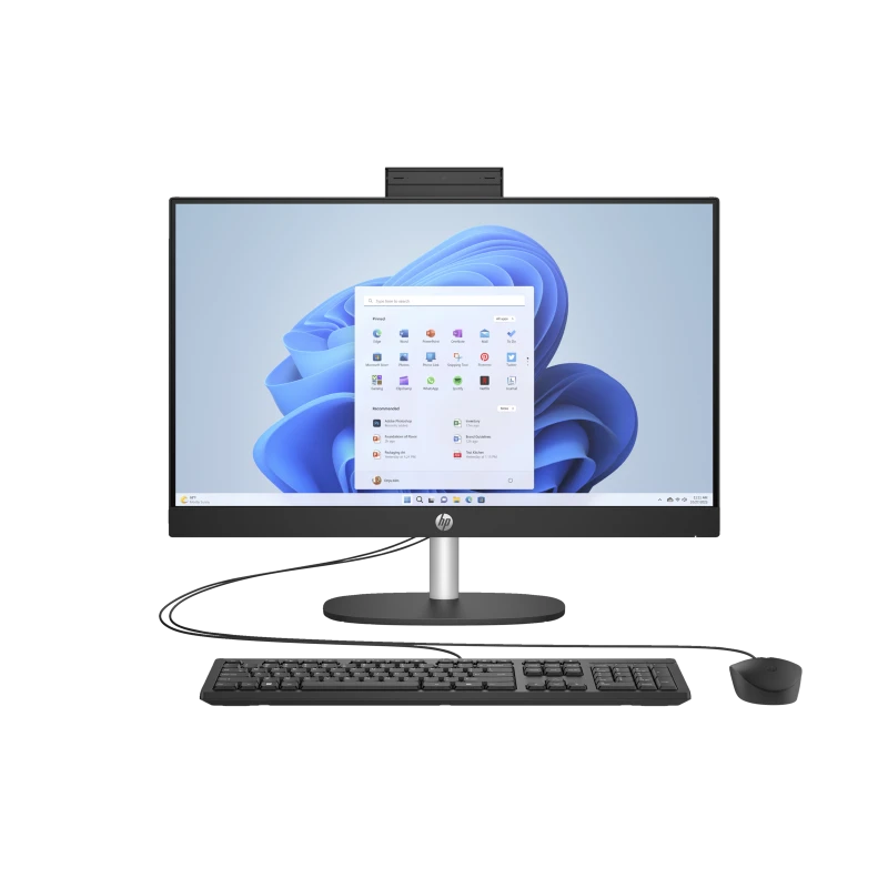 All in One HP 24-cr0002nx / 8F8P9EA / Intel i7-13 / 32GB / SSD 2TB / Intel Xe / FullHD / Win 11 / Czarny