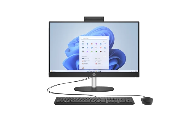 All in One HP 24-cr0002nx / 8F8P9EA / Intel i7-13 / 32GB / SSD 2TB / Intel Xe / FullHD / Win 11 / Czarny