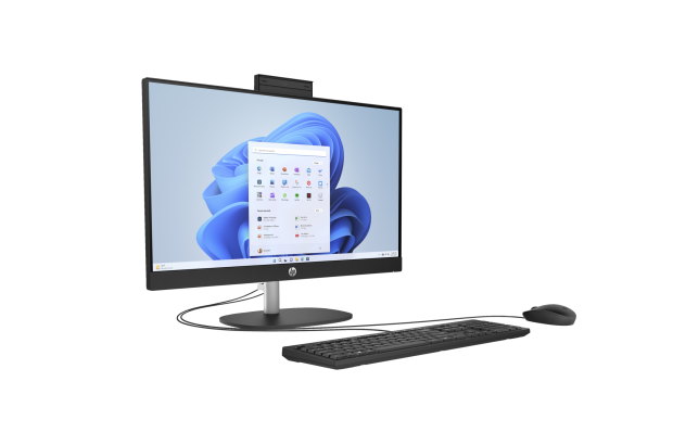 All in One HP 24-cr0002nx / 8F8P9EA / Intel i7-13 / 32GB / SSD 2TB / Intel Xe / FullHD / Win 11 / Czarny