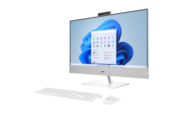 All in One HP Pavilion 27-ca0659nz / 62Y90EA / Ryzen 7 / 16GB / SSD 1TB / AMD Radeon / QHD / Win 11 / Biały