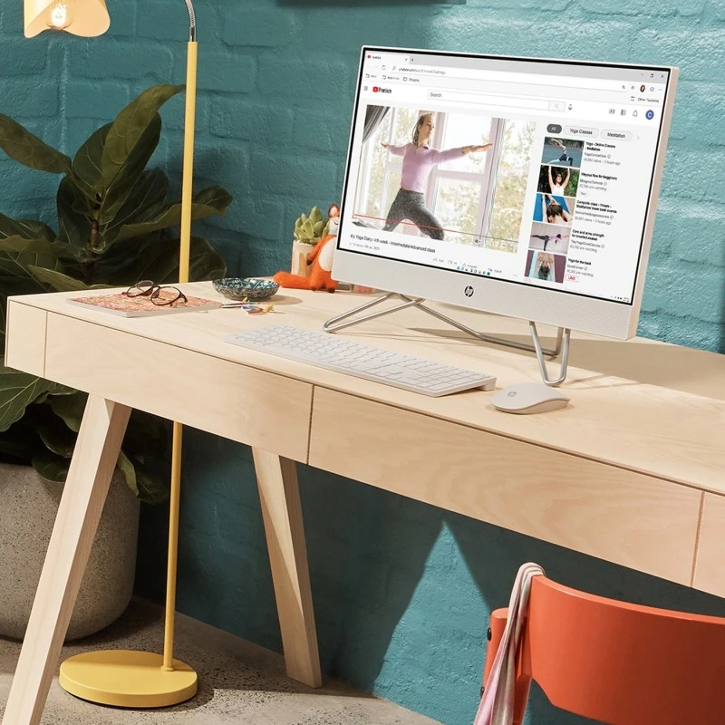 All in One HP 24-cb1003nv / 6M6N6EA / Intel i7-12 / 8GB / SSD 512GB / Intel Xe / FullHD / Win 11 / Biały