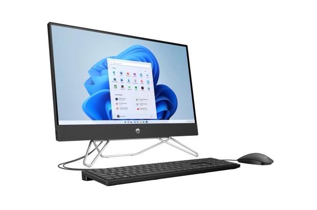 All in One HP 24-cb1003nx / 6W2Y6EA / Intel i5-12 / 8GB / SSD 512GB / Intel Xe / FullHD / Dotyk / Win 11 / Czarny