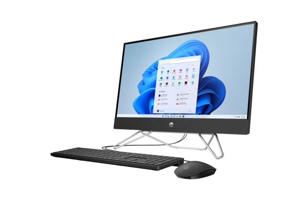 All in One HP 24-cb1003nx / 6W2Y6EA / Intel i5-12 / 8GB / SSD 512GB / Intel Xe / FullHD / Dotyk / Win 11 / Czarny