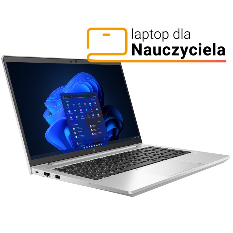 Laptop HP EliteBook 640 G9 / 816L5EA / Intel i5-12 / 16GB / SSD 512GB / Intel Xe / FullHD / Win 11 Pro / Srebrny