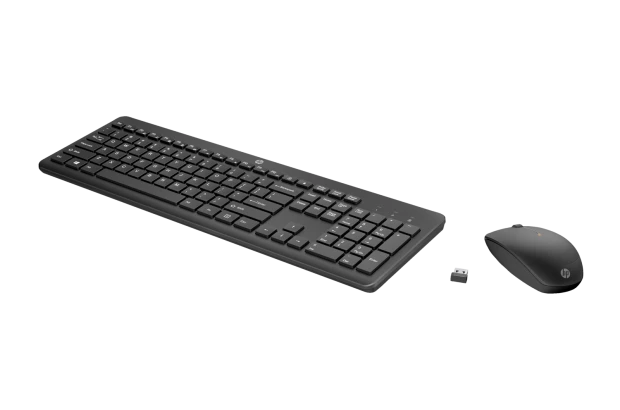 Zestaw bezprzewodowy CZARNY Klawiatura i Mysz HP 230