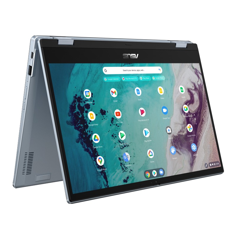 Laptop 2w1 ASUS Chromebook Flip CX3400FMA-EC0226 Intel i3-11 8GB SSD 256GB Intel UHD FullHD Dotyk Chrome Os Niebieski