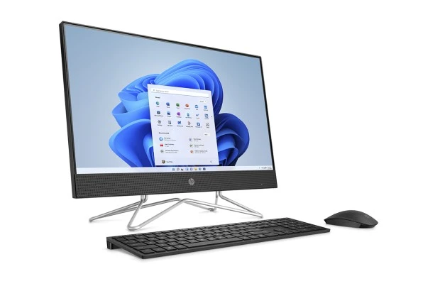 All In One HP 24-df1001nw / 84B18EA / Intel i5-11 / 8GB / SSD 512GB / Intel Xe / FullHD / Win 11 / Czarny