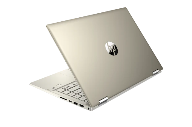 Laptop 2w1 HP Pavilion x360 14-dw1013dx / 7Y982UA / Intel i5-11 / 8GB / SSD 256 GB / Intel Xe / FullHD / Dotyk / Win 11 / Złoty