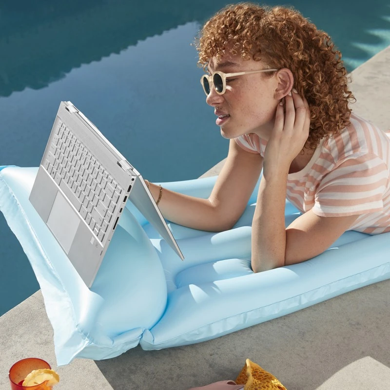 Laptop 2w1 HP Pavilion x360 14-dw1013dx / 7Y982UA / Intel i5-11 / 32GB / SSD 2 TB / Intel Xe / FullHD / Dotyk / Win 11 / Złoty