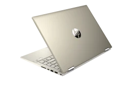 Laptop 2w1 HP Pavilion x360 14-dw1013dx / 7Y982UA / Intel i5-11 / 32GB / SSD 2 TB / Intel Xe / FullHD / Dotyk / Win 11 / Złoty