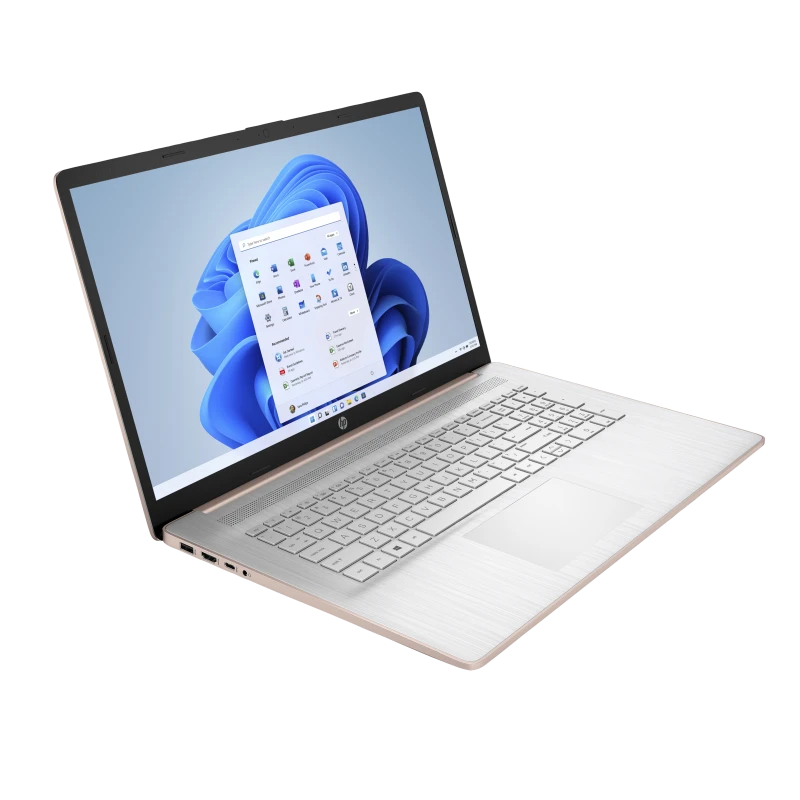 Laptop HP 17-cp0052ca / 2L7U9UA / AMD Ryzen 3 / 8GB / SSD 512GB / AMD Radeon / FullHD / Win 11 / Różowy