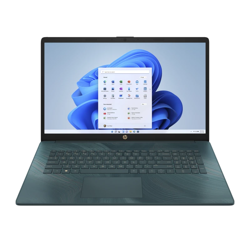 Laptop HP 17-CP2008ds / 7K047UA / AMD Ryzen 3 / 8GB / SSD 512GB / AMD Radeon / HD+ / Dotyk / Win 11 / Zielony