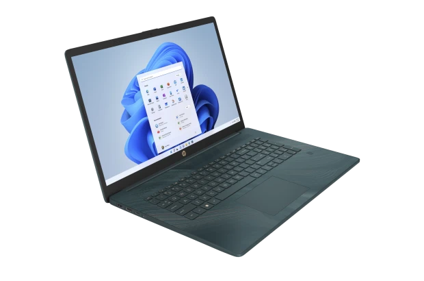 Laptop HP 17-CP2008ds / 7K047UA / AMD Ryzen 3 / 8GB / SSD 512GB / AMD Radeon / HD+ / Dotyk / Win 11 / Zielony