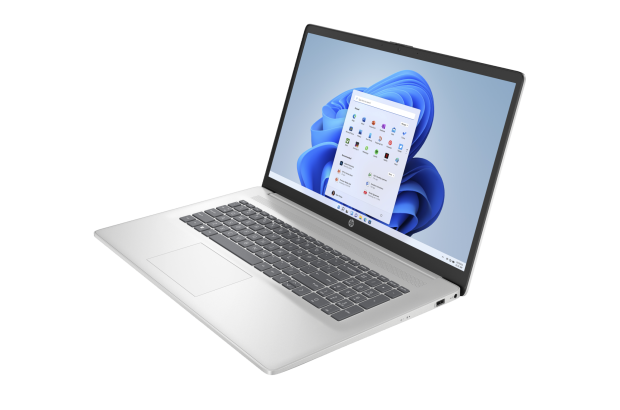 Laptop HP 17-cn0003dx / 7E497UA / Intel i3-11 / 8GB / SSD 256GB / Intel Xe / HD+ / Win 11 / Srebrny