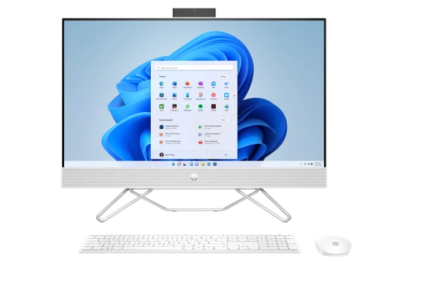 All in One HP 27-cb1218ng / 6F8K2EA / Intel i7-12 / 16GB / SSD 512GB / Intel Xe / FullHD / Win 11 / Biały