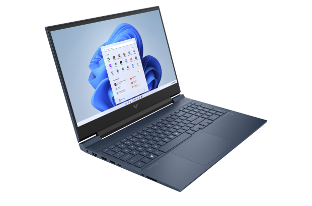 Laptop HP Victus 15-fa1100ne / 8P9Q4EA / Intel i5-12 / 8GB / SSD 512GB / Nvidia RTX 2050 / FullHD / 144Hz / Win 11 / Niebieski