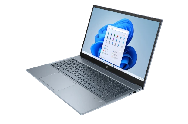 Laptop HP Pavilion 15-eh1201nw / 4J930EA / AMD Ryzen 7 / 16GB / 512GB SSD / AMD Radeon / FullHD / Win 11 / Niebieski