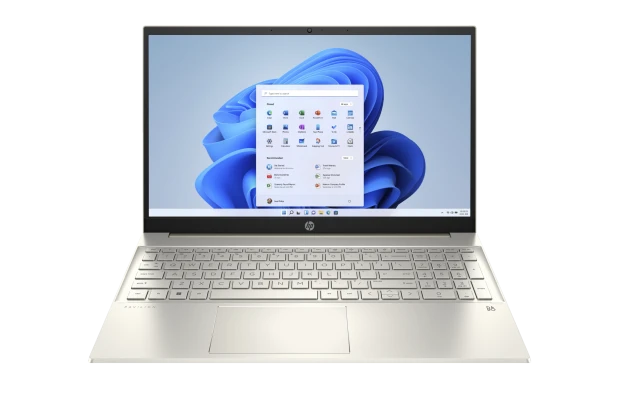 Laptop HP Pavilion 15-eh1134nw / 4H3T7EA / AMD Ryzen 7 / 8GB / 512GB SSD / AMD Radeon / FullHD / Win 11 / Złoty