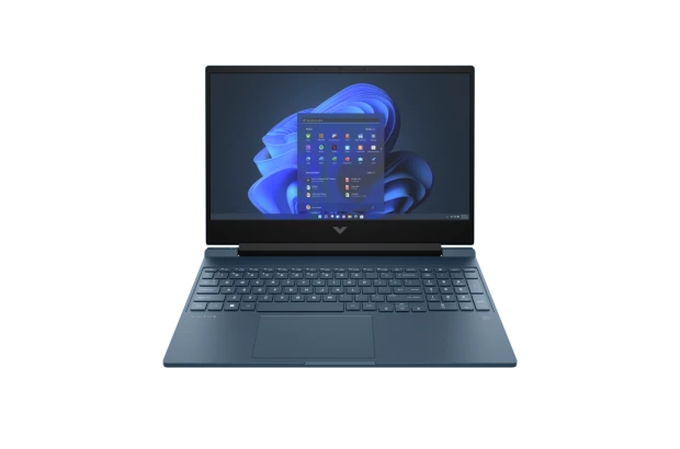 Laptop HP Victus 15-fa1753ng / 87C63EA / Intel i5-13 / 16GB / SSD 512GB / Nvidia RTX 2050 / FullHD / 144Hz / Win 11 / Niebieski