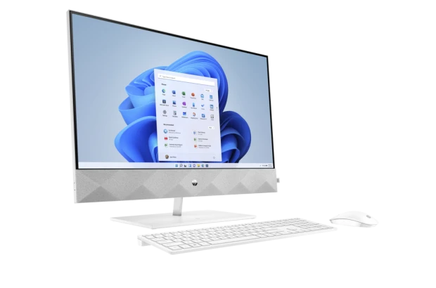 All in One HP 27-d0078ns / 528S5EA / Intel Core i5-10 / 16GB / SSD 512GB / Intel Xe / FullHD / Win 11 / Biały