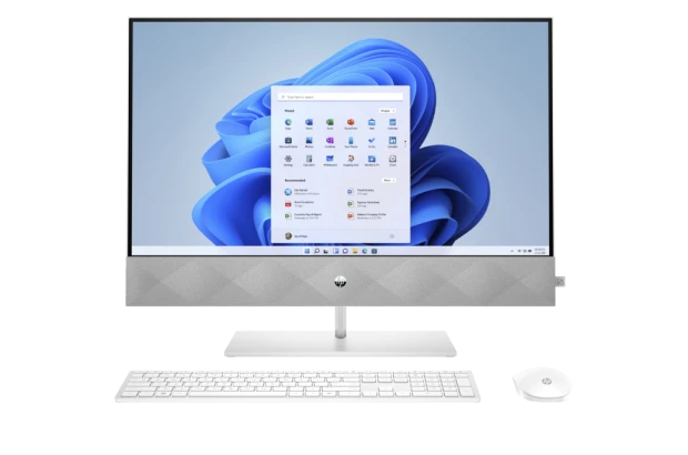 All in One HP 27-d0078ns / 528S5EA / Intel Core i5-10 / 16GB / SSD 512GB / Intel Xe / FullHD / Win 11 / Biały