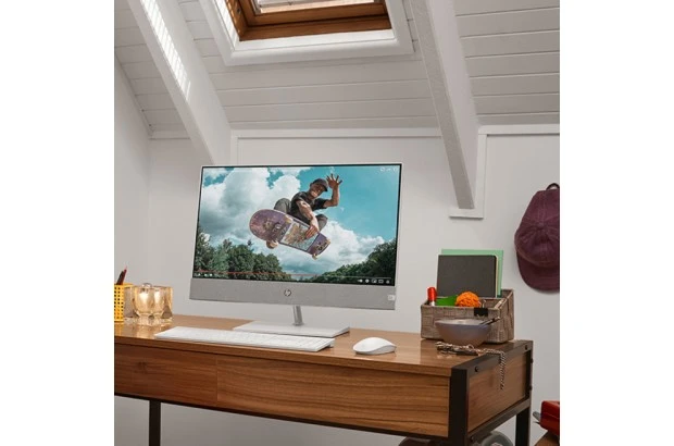 All in One HP Pavilion 27-ca2046ns / 8H835EA / Intel i7-13 / 16GB / SSD 512GB / Nvidia GTX 1650 / FullHD / Win 11 / Biały