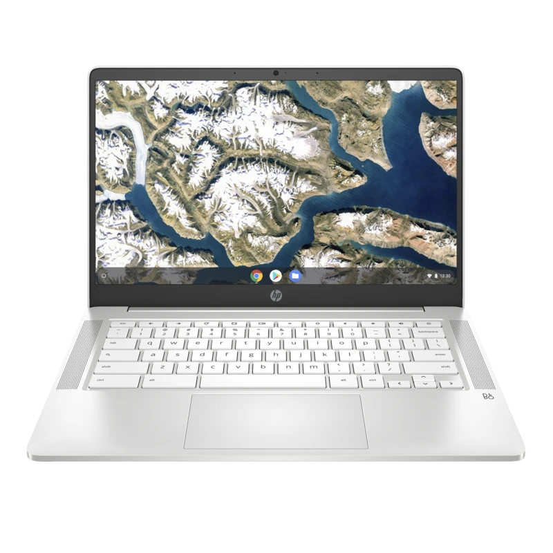 HP Chromebook 14a-na0009na / 6W7L6EA / Intel N4120 / 4GB / eMMC 64 GB / Intel UHD / FullHD / Chrome OS / Biały