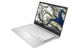 HP Chromebook 14a-na0009na / 6W7L6EA / Intel N4120 / 4GB / eMMC 64 GB / Intel UHD / FullHD / Chrome OS / Biały