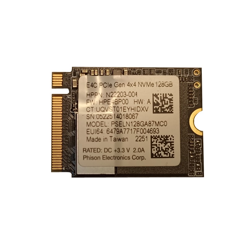 DYSK 128GB 2230/2280 NVME  PCIe Gen 4X4