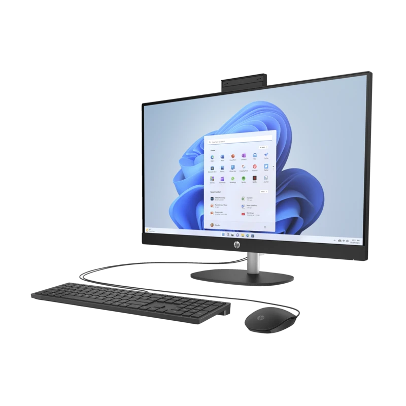 All in One HP 27-cr0000nc / 8E9Z6EA / AMD Ryzen 3 / 8GB / SSD 512GB / AMD Radeon / FullHD / Win 11 / Czarny