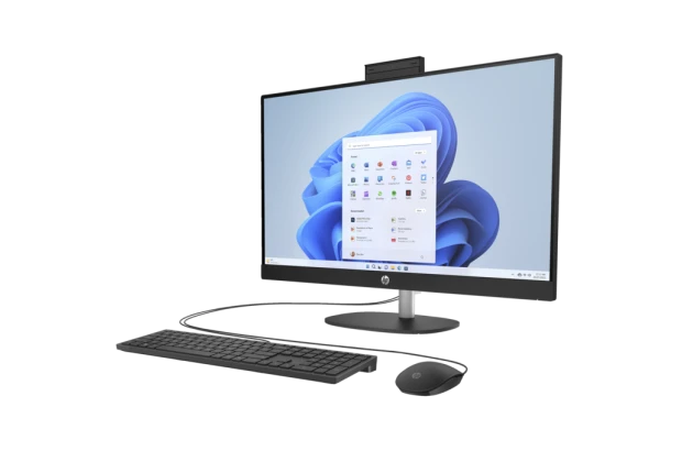 All in One HP 27-cr0000nc / 8E9Z6EA / AMD Ryzen 3 / 8GB / SSD 512GB / AMD Radeon / FullHD / Win 11 / Czarny