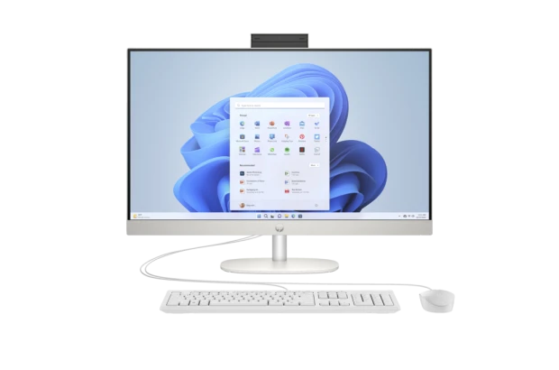 All in One HP 27-cr0003nc / 8E4V2EA / Intel i5-13 / 16GB / SSD 1TB / Intel Xe / FullHD / Win 11 / Biały
